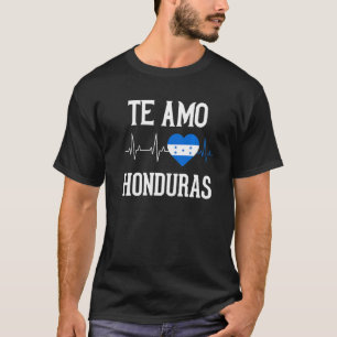 Honduras Flag Catracho Dna Hondureños Tegucigalpa T-Shirt