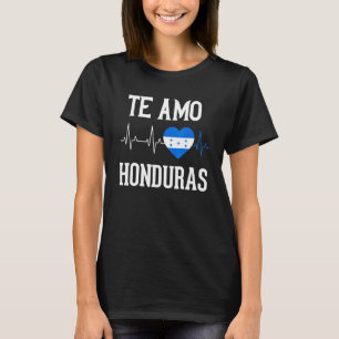 Honduras Flag Catracho Dna Hondureños Tegucigalpa T-Shirt