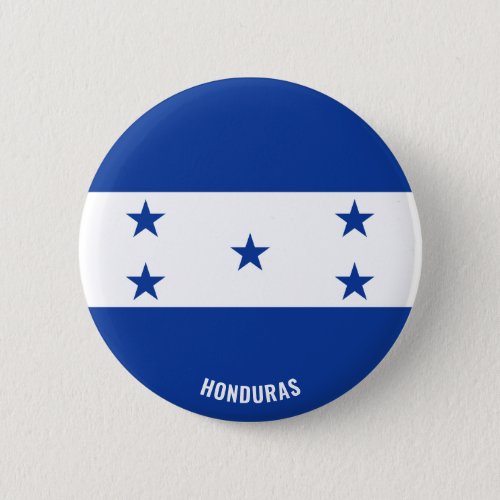 Honduras Flag Charming Patriotic Button