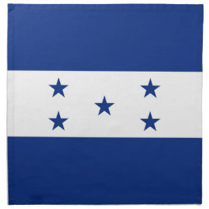 Honduras flag cloth napkin