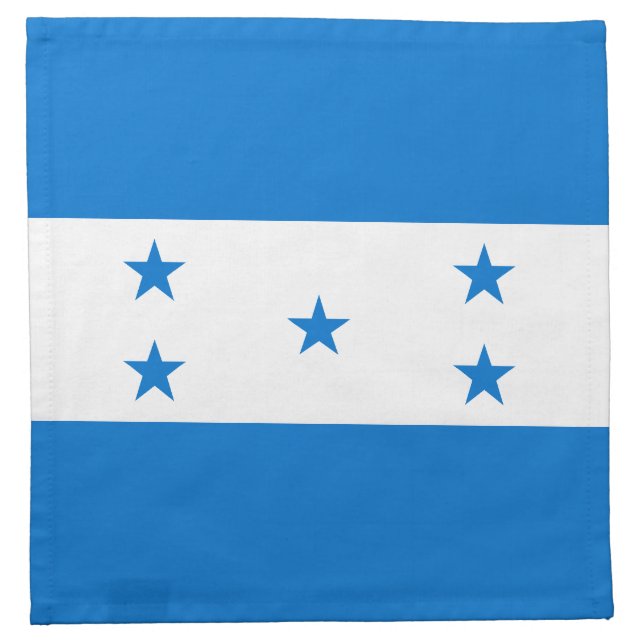 Honduras Flag Cloth Napkin (Front)