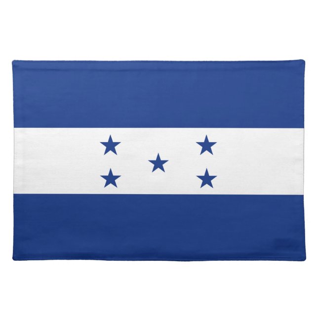 Honduras flag cloth placemat (Front)