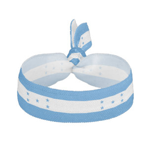 Honduras Flag Elastic Hair Tie