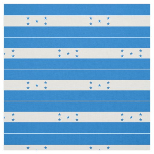 Honduras Flag Fabric