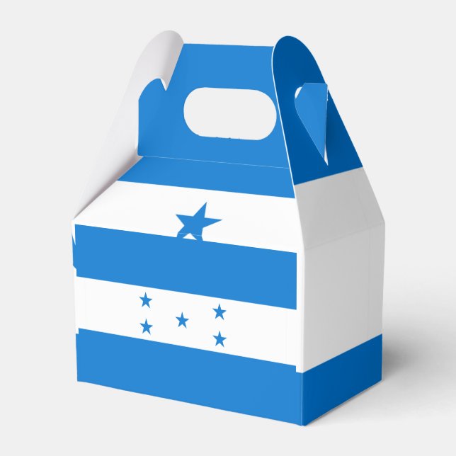 Honduras flag  favor boxes (Front Side)