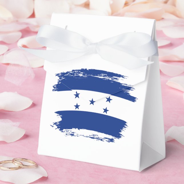 Honduras flag favor boxes (Wedding)