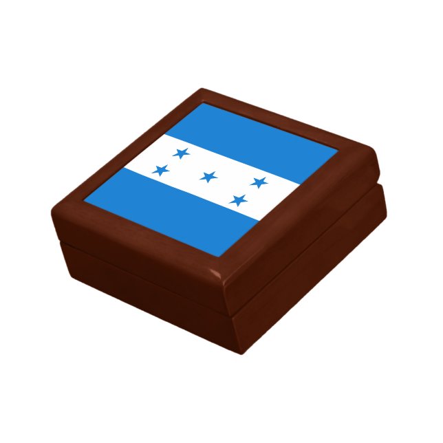 Honduras Flag Gift Box (Side)