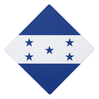 Honduras flag graduation cap topper