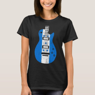 Honduras Flag Guitar Vintage Musician T-Shirt