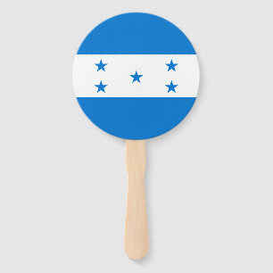 Honduras Flag Hand Fan