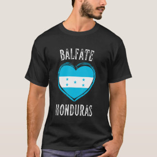 Honduras Flag Heart Balfate City T-Shirt