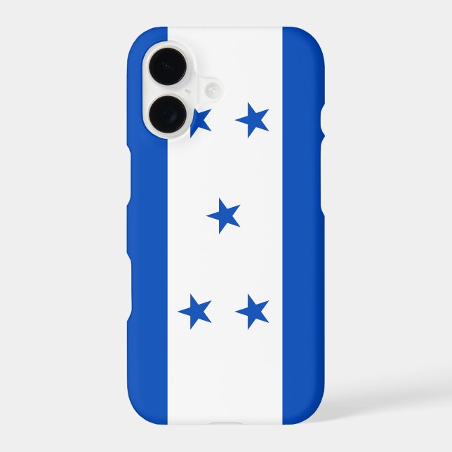 Honduras Flag Iphone Case (Back)