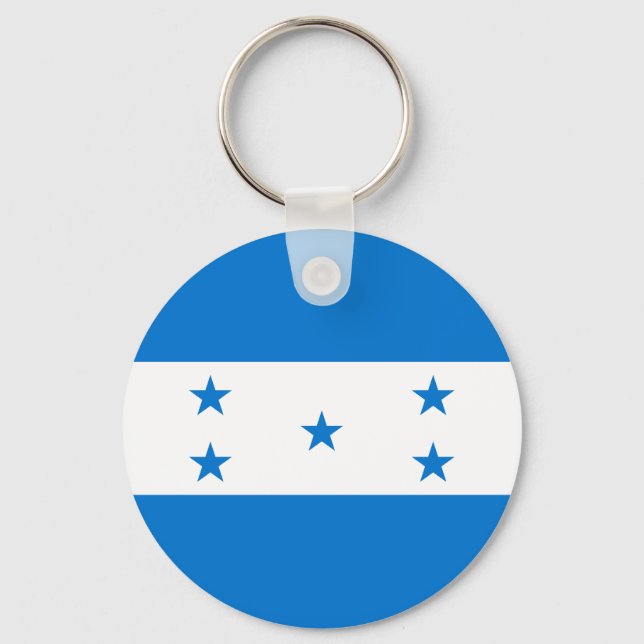 Honduras Flag Keychain (Front)