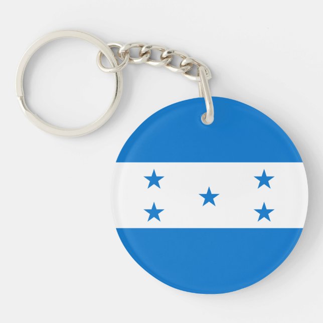 Honduras Flag Keychain (Front)