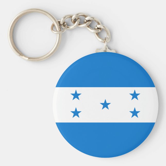 Honduras Flag Keychain (Front)