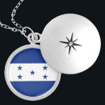 Honduras flag locket necklace<br><div class="desc">An ideal gift for all those who are patriotic of their country!</div>