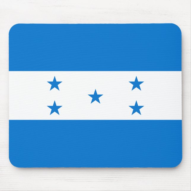 Honduras Flag Mouse Pad (Front)