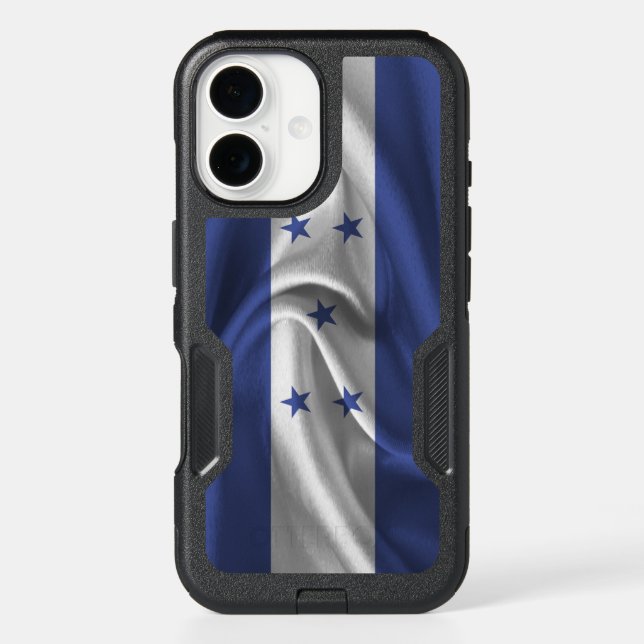 Honduras Flag Otterbox iPhone Case (Back)