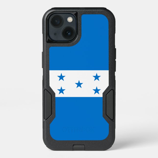Honduras Flag Otterbox iPhone Case (Back)