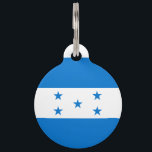 Honduras Flag Pet ID Tag<br><div class="desc">Search "wowsmiley" for more products like this one.</div>