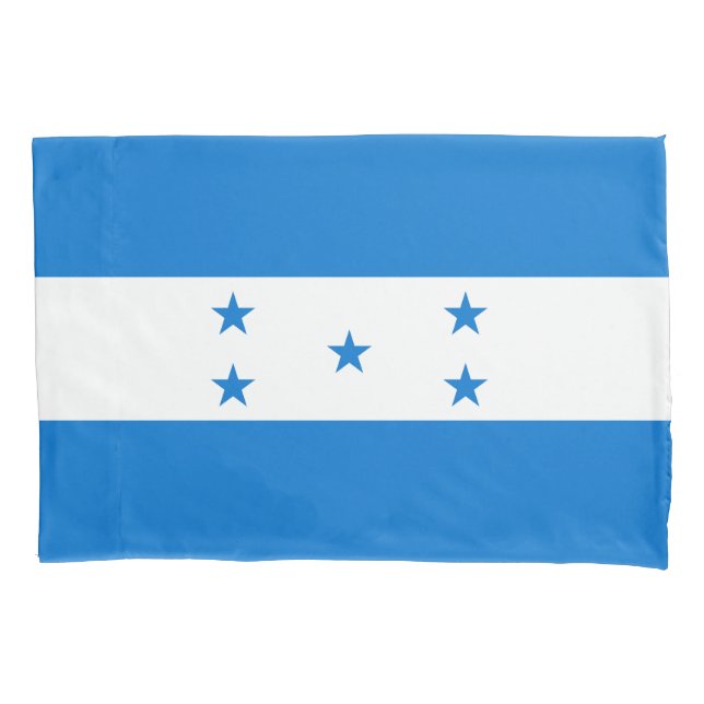 Honduras Flag Pillow Case (Front)