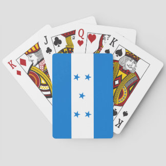 Honduras flag  poker cards