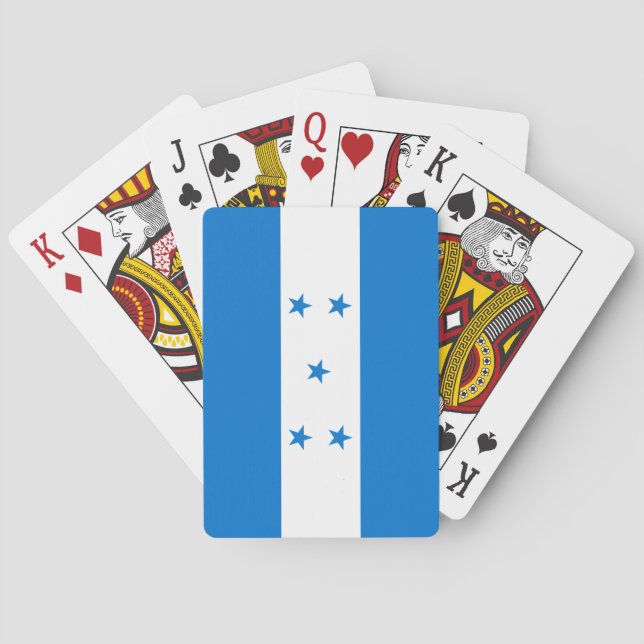 Honduras Flag Poker Cards (Back)
