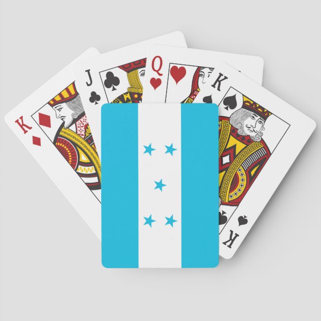 Honduras Flag Poker Cards (Back)