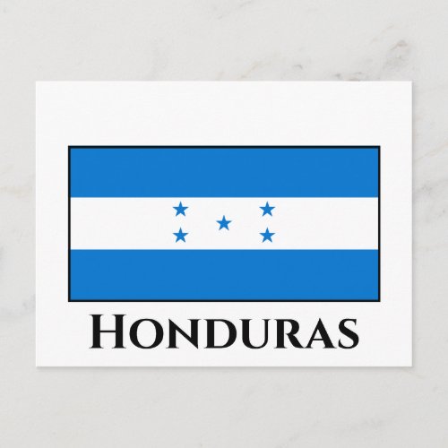 Honduras Flag Postcard