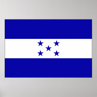 Honduras Flag Poster