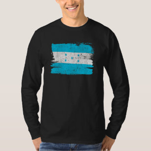 Honduras Flag Pride Friendship Proud Peace Vintage T-Shirt