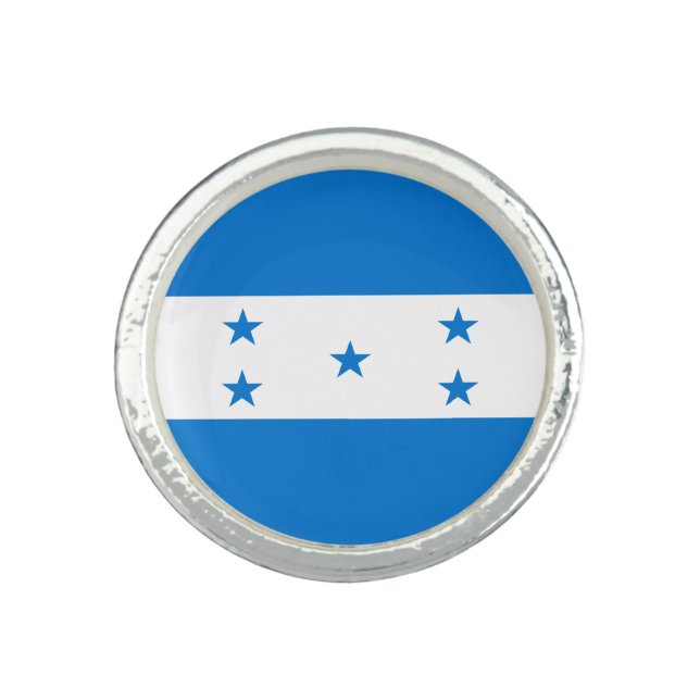 Honduras Flag Ring (Front)