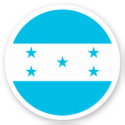 Honduras Flag Round Sticker
