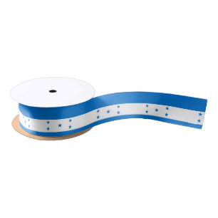 Honduras Flag Satin Ribbon