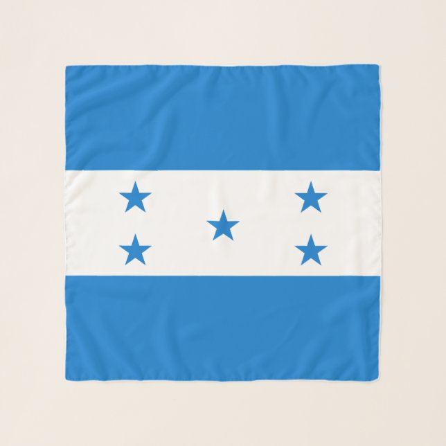 Honduras Flag Scarf (Front)