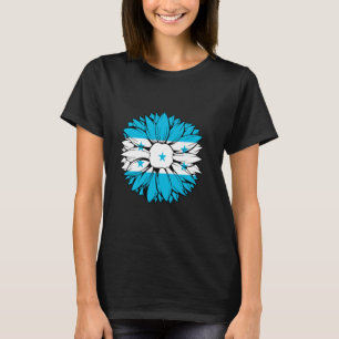 Honduras Flag Sunflower Honduran Pride Honduran Ro T-Shirt