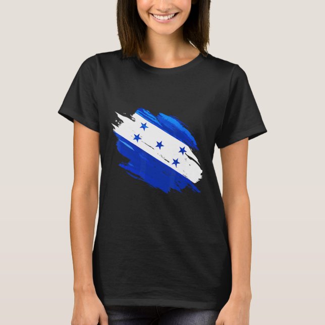 Honduras flag T-Shirt (Front)