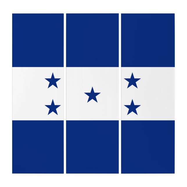 Honduras flag triptych (Front)