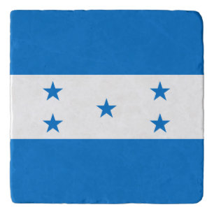 Honduras Flag Trivet
