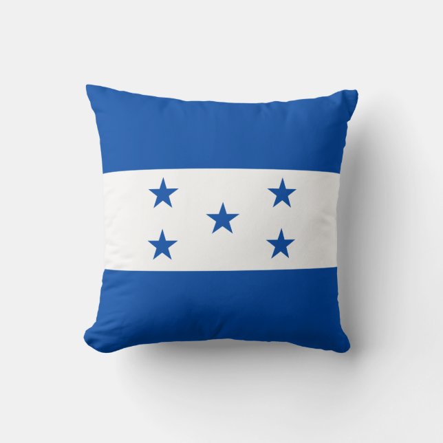 Honduras Flag x Flag Pillow (Front)