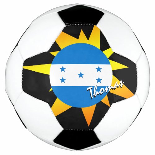 Honduras Football  Honduras Flag  BANG Soccer Ball