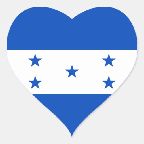 honduras heart sticker