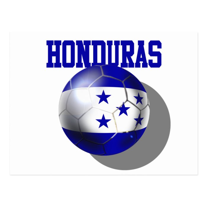 Honduras Los Catrachos soccer fans gifts Postcard