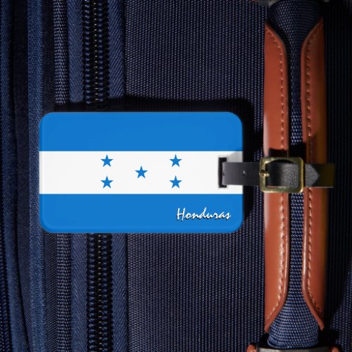 Honduras Luggage Tags patriotic Honduras Flag Luggage Tag