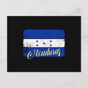 Honduras National Flag Honduras Postcard