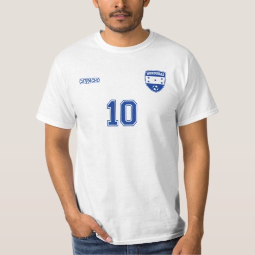 Honduras National Football Team Soccer Retro T_Shirt