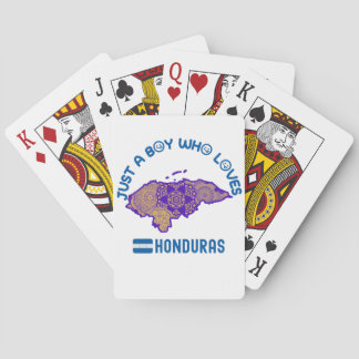 Honduras North American Country Poker Cards