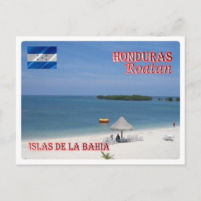 Honduras - Roatan - Islas de la Bahia - Postcard (Front)