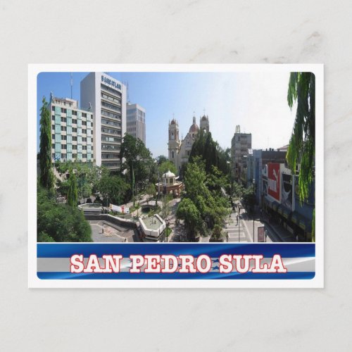 Honduras _ San Pedro Sula _ Postcard