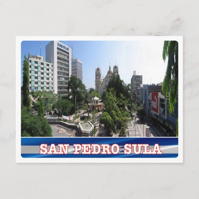 Honduras - San Pedro Sula - Postcard (Front)